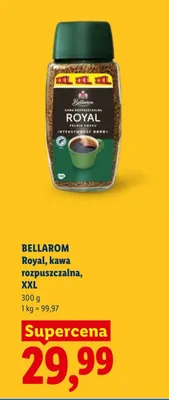 Kawa rozpuszczalna Bellarom Royal XXL promocja w Lidl