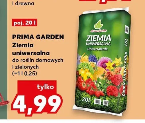 Ziemia uniwersalna Prima Garden promocja w Kaufland