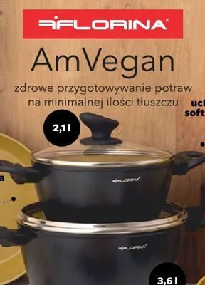 Garnek aluminiowy Florina AmVegan 20 cm 2,1 l promocja w Netto
