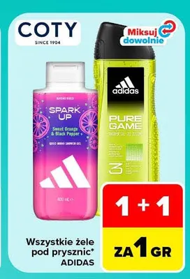 Żele pod prysznic Adidas promocja w Carrefour Market