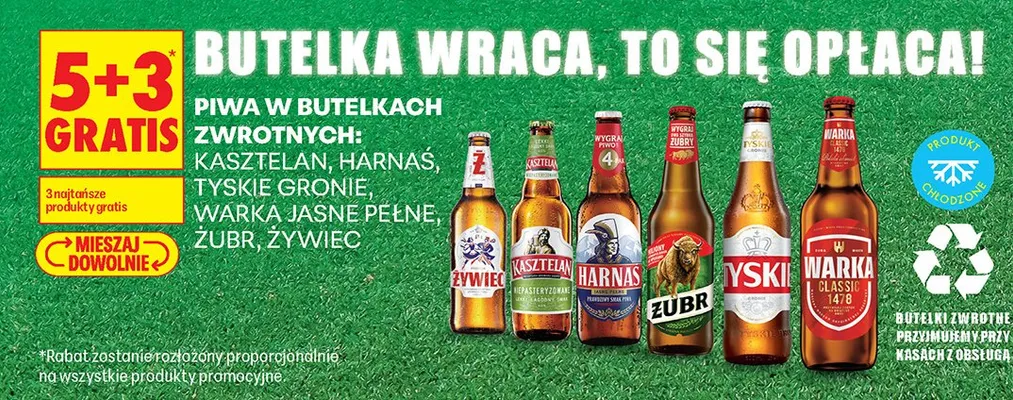 Piwo Warka Classic 1478 promocja w Biedronka