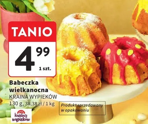 Babeczka wielkanocna promocja w Intermarche