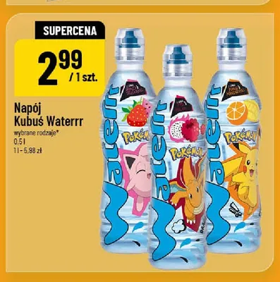 Napój Kubuś Waterrr promocja w POLOmarket