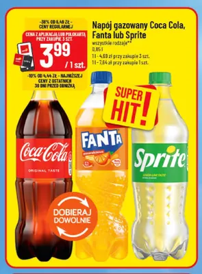 Napój gazowany Fanta promocja w POLOmarket