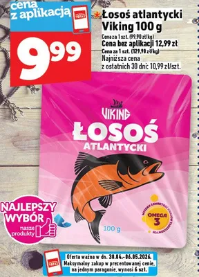 Łosoś atlantycki Viking promocja w TOPAZ