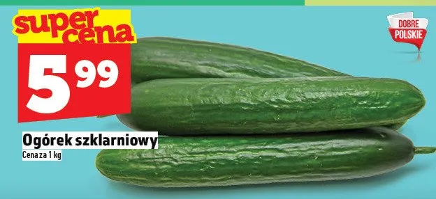 Ogórek szklarniowy promocja w TOPAZ
