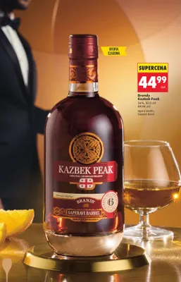 Brandy Kazbek Peak promocja w Biedronka