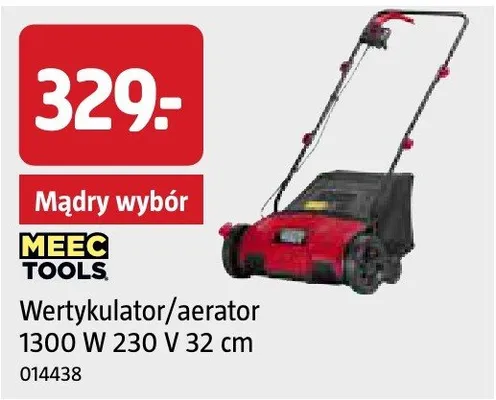 Wertykulator/aerator 1300 W 230 V 32 cm promocja w Jula