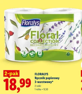 Ręcznik papierowy 3-warstwowy promocja w Lidl