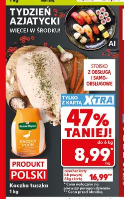 Kaczka tuszka promocja w Kaufland