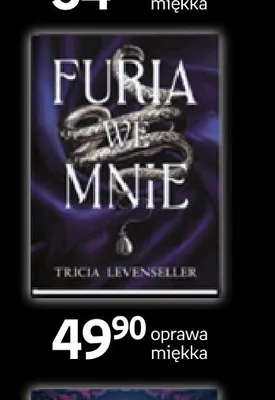 Książka Furia we mnie Tricia Levenseller promocja w Empik