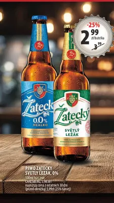 Piwo bezalkoholowe Žatecký promocja w Arhelan