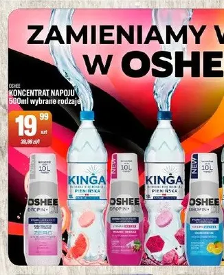 Koncentrat napoju Oshee promocja w Tomi Markt