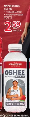 Napój Oshee Vitamin Water Strawberry & Lemongrass promocja w Selgros