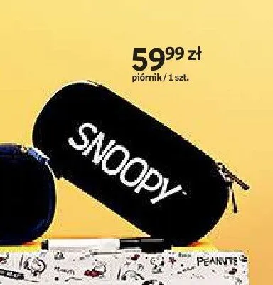 Piórnik Snoopy promocja w Empik