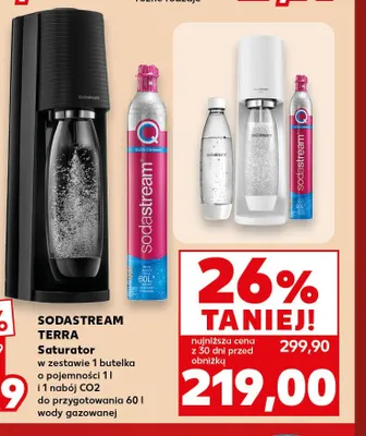 Saturator Terra Sodastream promocja w Kaufland