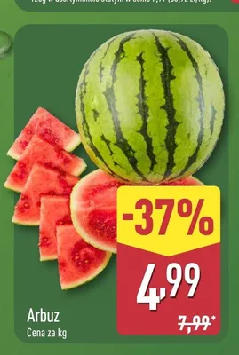Arbuz promocja w Aldi