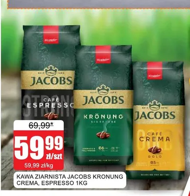 Kawa ziarnista Jacobs Krönung promocja w Bingo