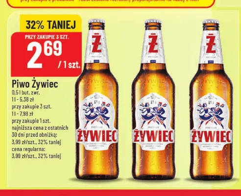 Piwo Żywiec promocja w POLOmarket