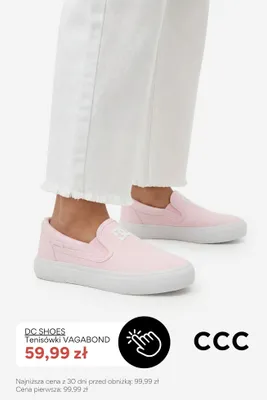 Tenisówki DC SHOES VAGABOND promocja w CCC