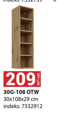Szafka kuchenna Aria 30 g-108 Otw promocja w Merkury Market