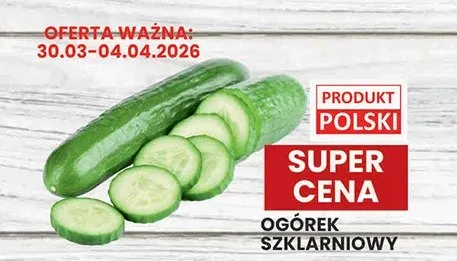 Ogórek szklarniowy promocja w Wafelek