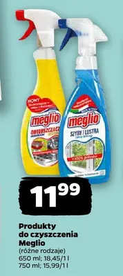 Płyn do szyb i luster Meglio promocja w Netto