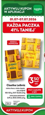Ciastka Leibniz Zoo Original promocja w Żabka
