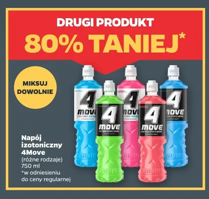 Napój izotoniczny 4Move promocja w Netto