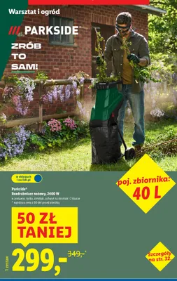 Rozdrabniacz nożowy 2400 W promocja w Lidl