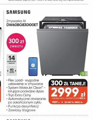 Zmywarka AI Samsung promocja w Max Elektro