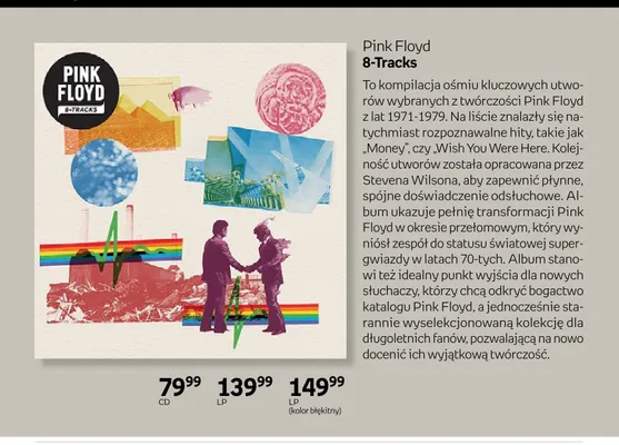 Płyta CD Pink Floyd 8-Tracks promocja w Empik