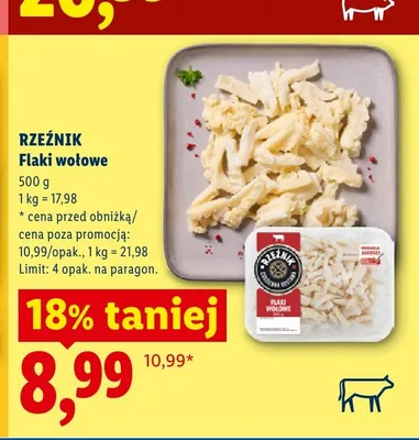 Flaki wołowe Rzeźnik promocja w Lidl