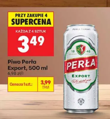 Piwo Amber export promocja w Biedronka