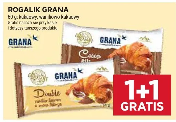 Rogalik kakao, waniliowo-kakaowy promocja w Stokrotka