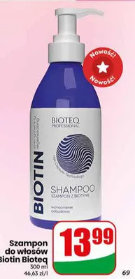 Szampon do włosów Bioteq Biotin promocja w Dino