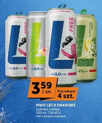 Piwo Lech smakowe promocja w ABC