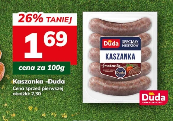 Kaszanka Duda promocja w Hitpol
