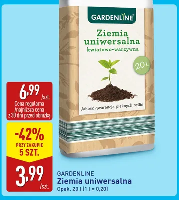 Ziemia uniwersalna Gardenline promocja w Aldi