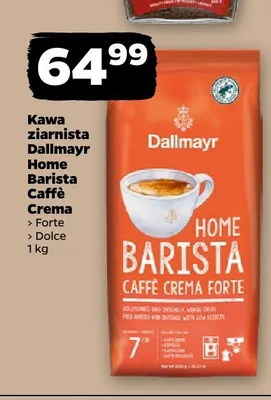 Kawa ziarnista Dallmayr Home Barista Caffè Crema Forte promocja w Netto