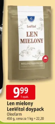 Len mielony doypack promocja w Leclerc