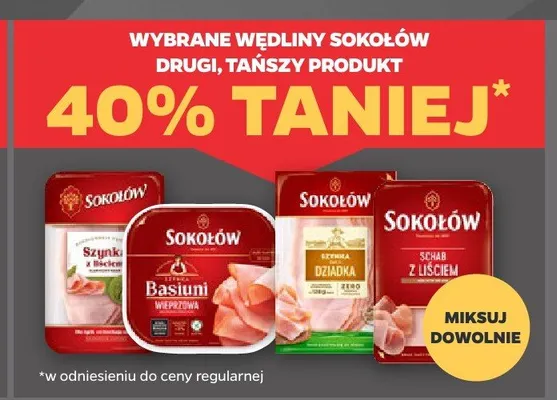 Szynka świąteczna Sokołów promocja w Netto