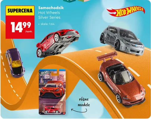 Samochodzik Silver Series różne modele skala: 1:64 promocja w Biedronka