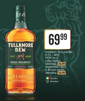 Whiskey promocja w Dino