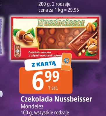 Czekolada Nussbeisser promocja w Leclerc