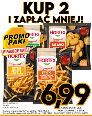 Frytki karbowane Hortex promocja w Kupiec