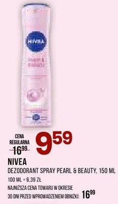 Dezodorant spray Pearl & Beauty promocja w Drogerie Natura