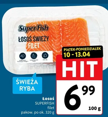 Łosoś filet promocja w Intermarche