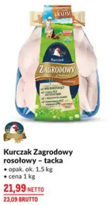 Kurczak Zagrodowy rosołowy - taczka promocja w Makro