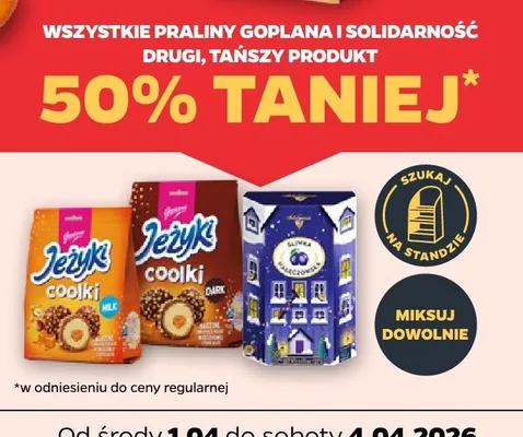 Ciastka goplana kokosowe, classic promocja w Netto